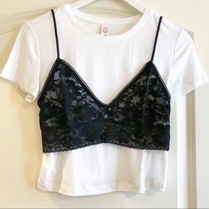 Victoria’s Secret | Lace Cami T Shirt